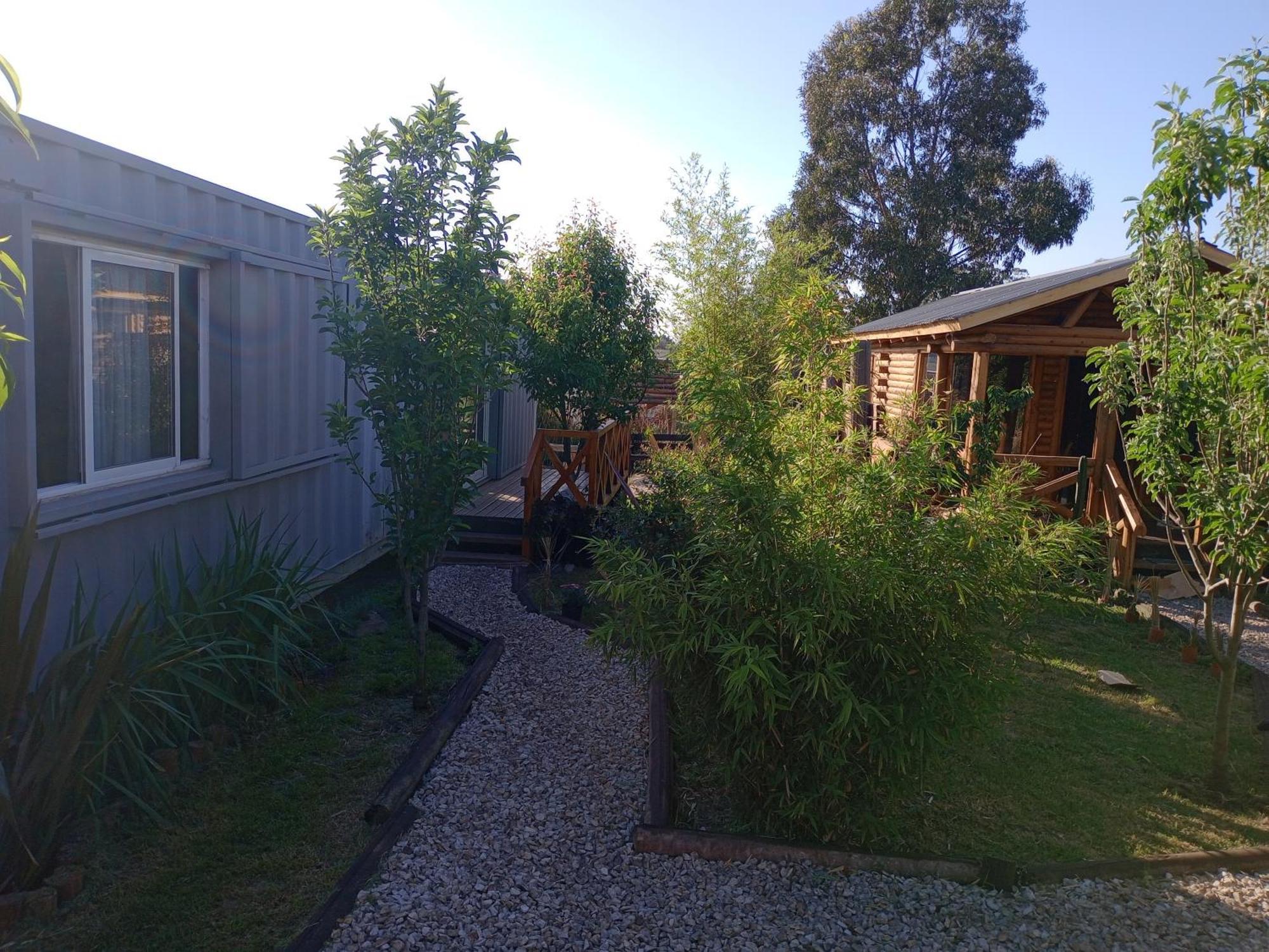 Foresta Acantilados, Casa Container Y Cabana De Troncos 마르델플라타 외부 사진